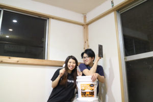 ご夫婦・うま～くヌレール・生まれて来る赤ちゃんのためにリフォーム！