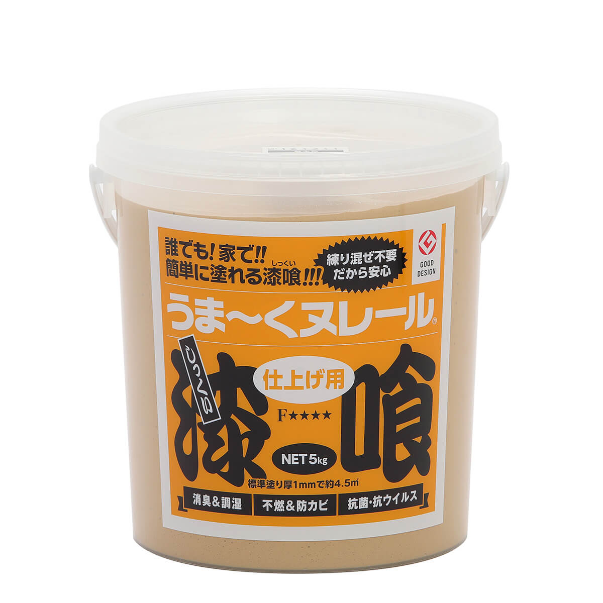 若者の大愛商品 漆喰うま～くヌレール 5kg 黄土色 | 【公式】漆喰うま～くヌレール その他