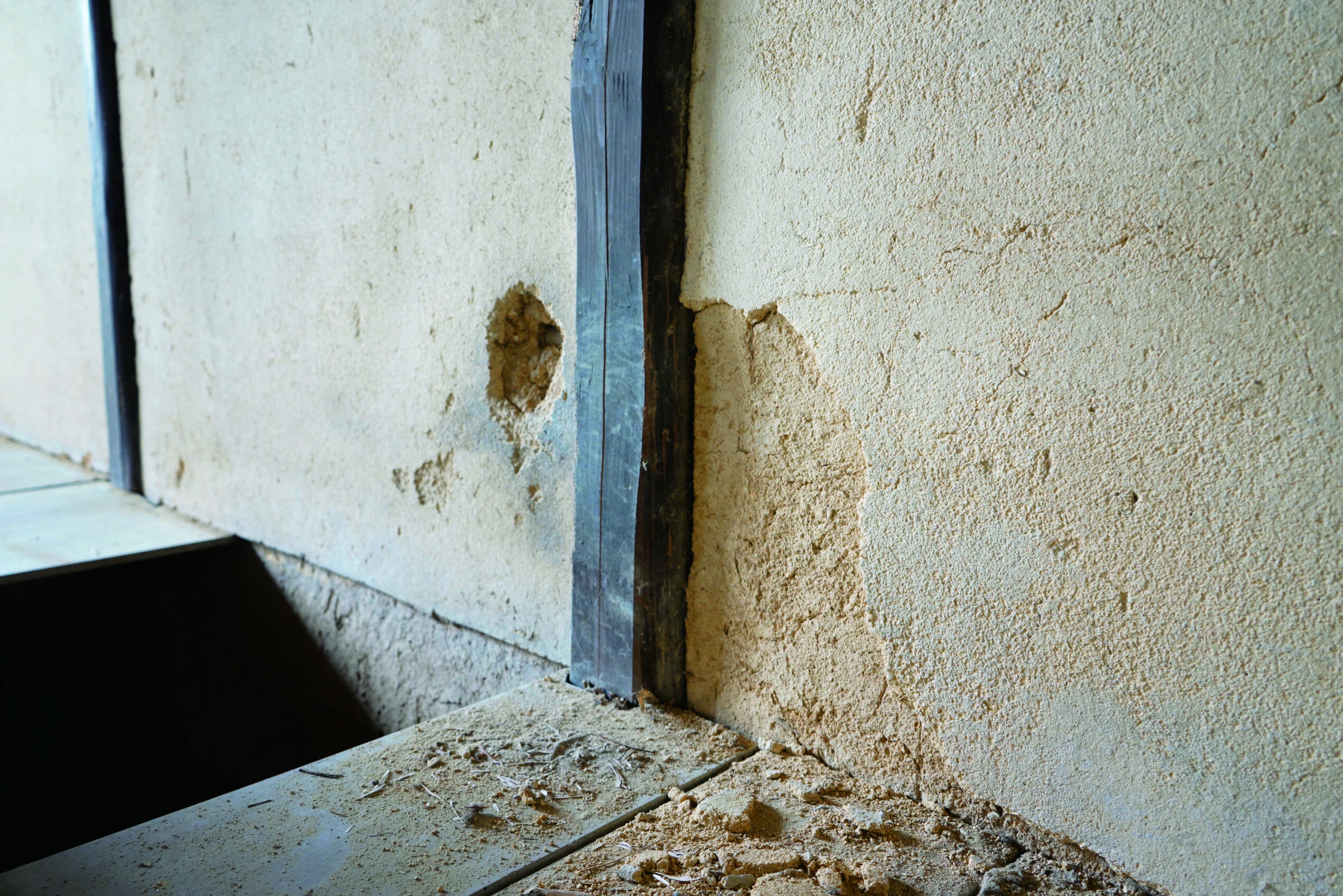 土壁の補修 | 【公式】漆喰うま～くヌレール